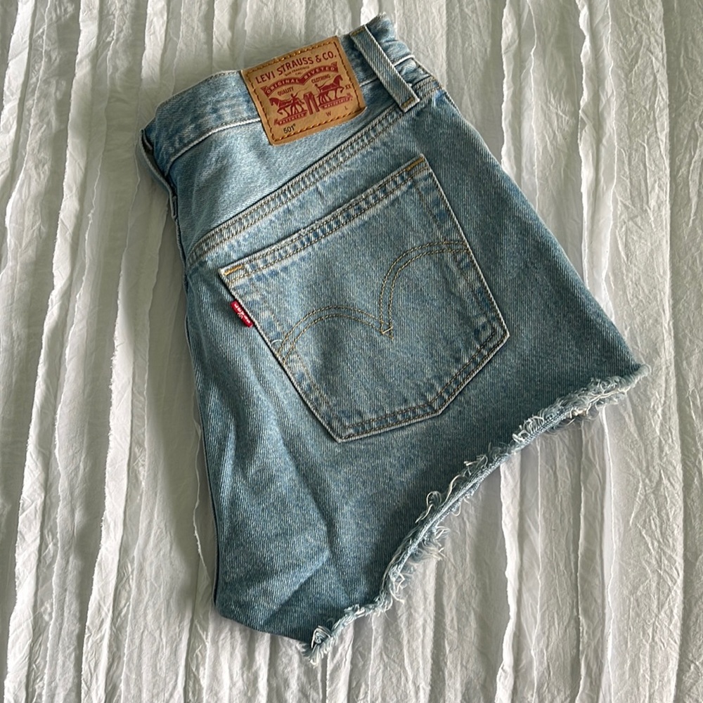 Levi’s 501 Light-Wash Denim Shorts